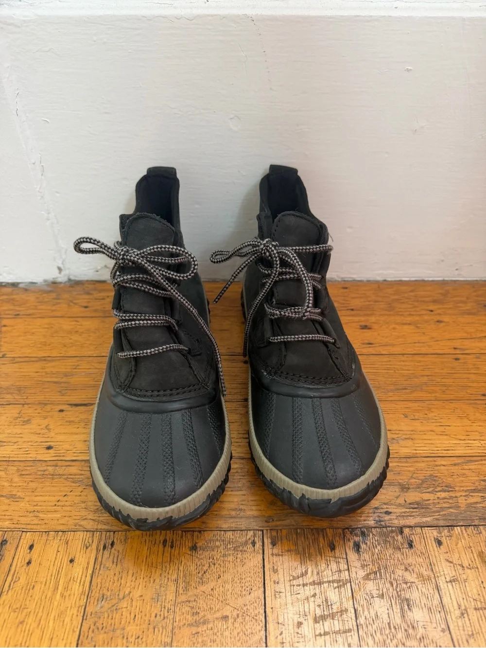 Sorel Black Rainboots, New without Tags